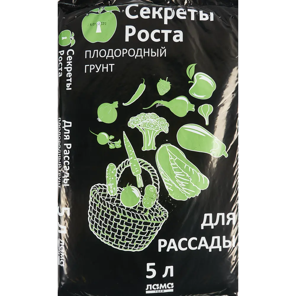 Грунт Секрет роста для рассады 5 л 86375526 STLM-2018118 СЕКРЕТЫ РОСТА 