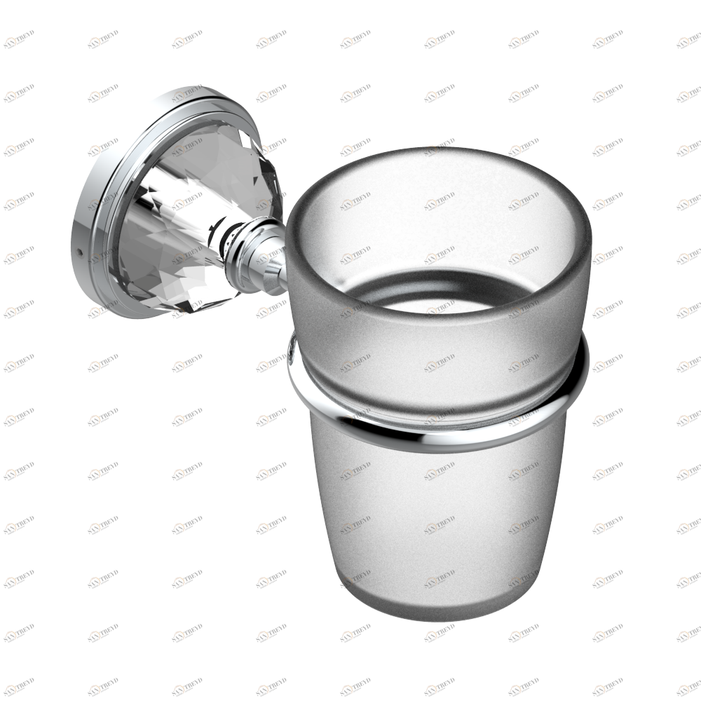 E53-536 Стакан настенный для зубных щёток Thg-paris Najem Хром E53-536 CAT.A