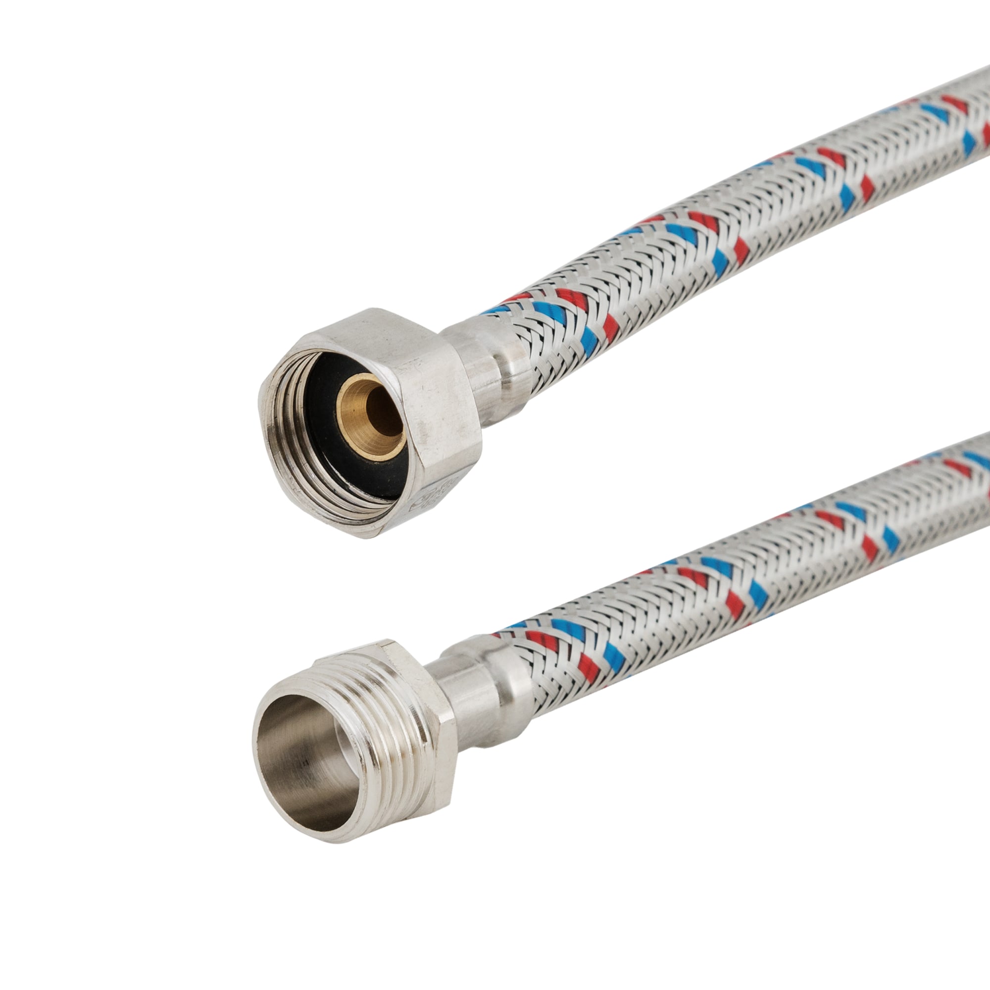 82894108 Гибкая подводка для воды, 1/2", штуцер-гайка, 200 см Santreyd  - Вид №1