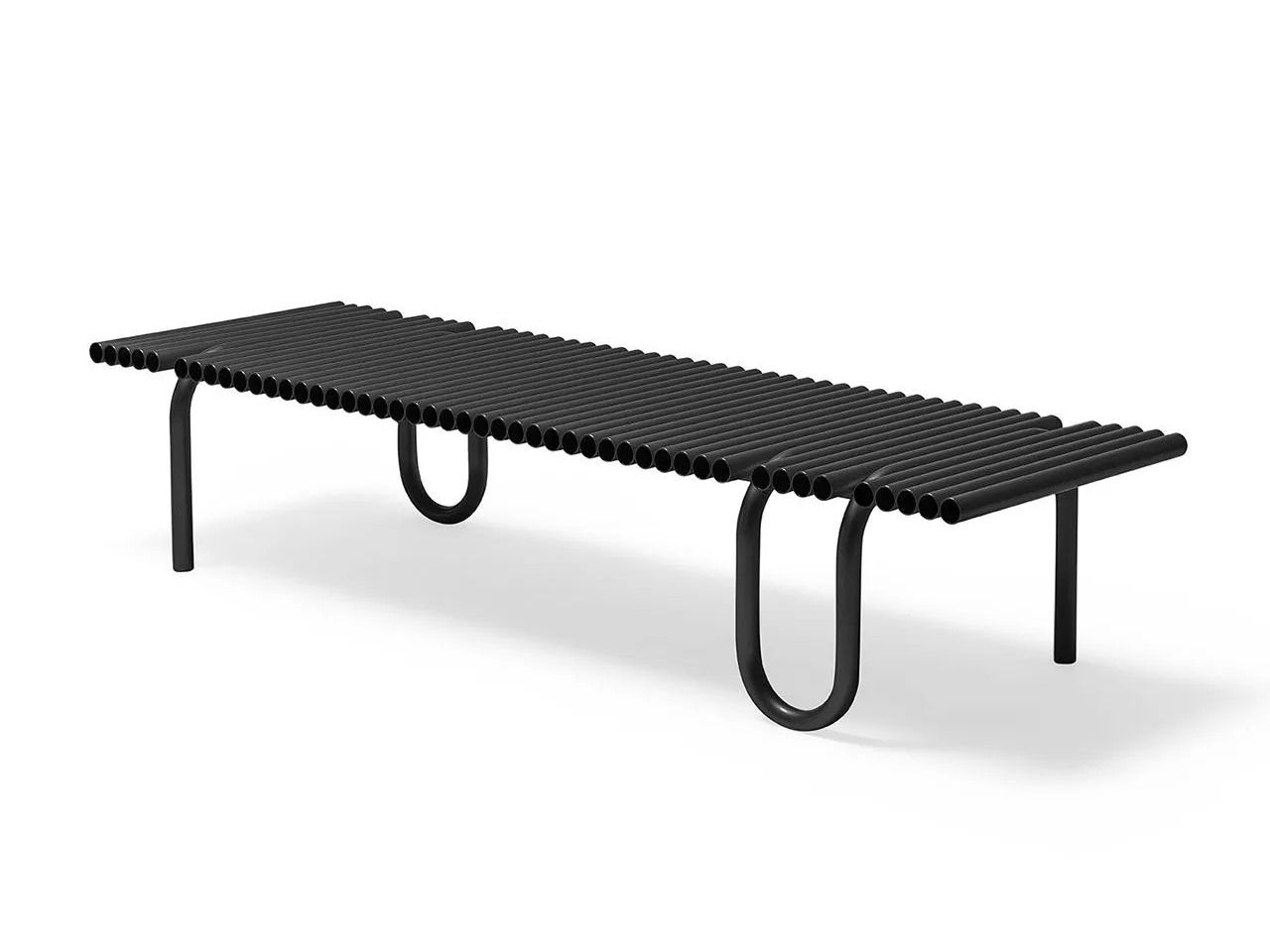 Прямоугольный металлический журнальный столик Mogg Pipelines ARCH-00149972 - Вид №1