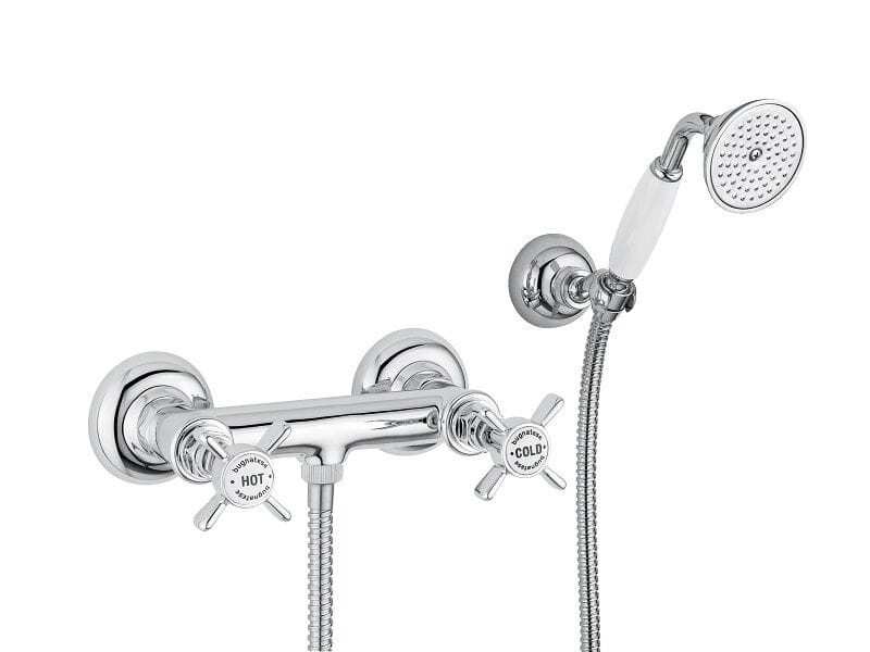 Хромированный латунный смеситель для душа Bugnatese PRINCETON ARCH-00009264