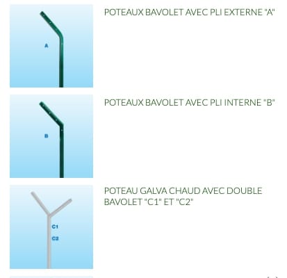 Изогнутые столбы для безопасности Ferro Bulloni колючая проволока, изогнутые столбы и концертина ARCH-00031496 - Вид №10
