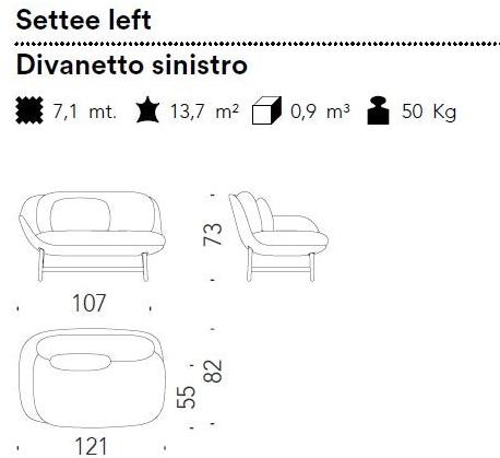 Moroso Диван из ткани Ottoman sun-id-1369326 - Вид №4