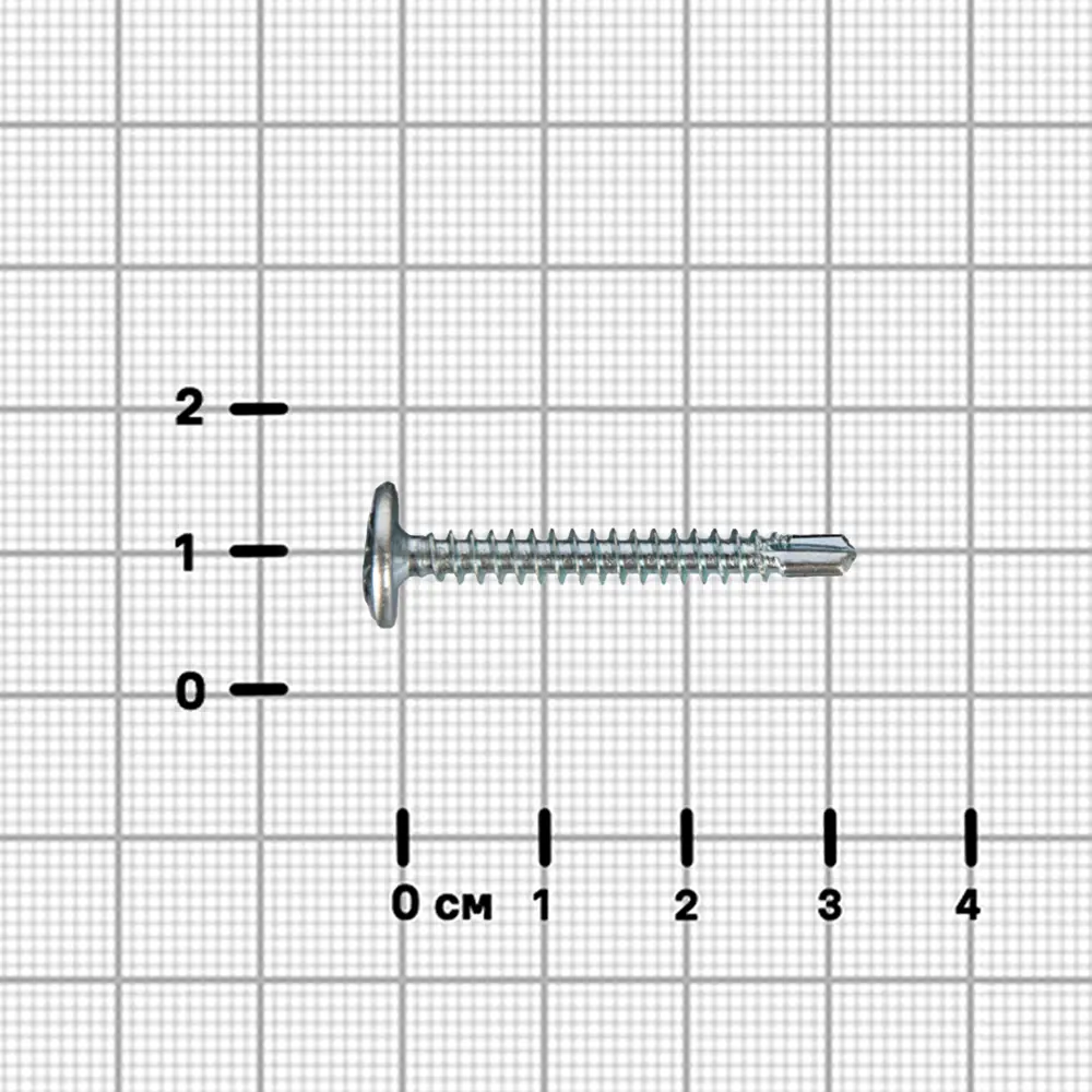 Саморезы STANDERS с пресс-шайбой 4.2x32 мм для металла 89213053 STLM-1009733 - Вид №2