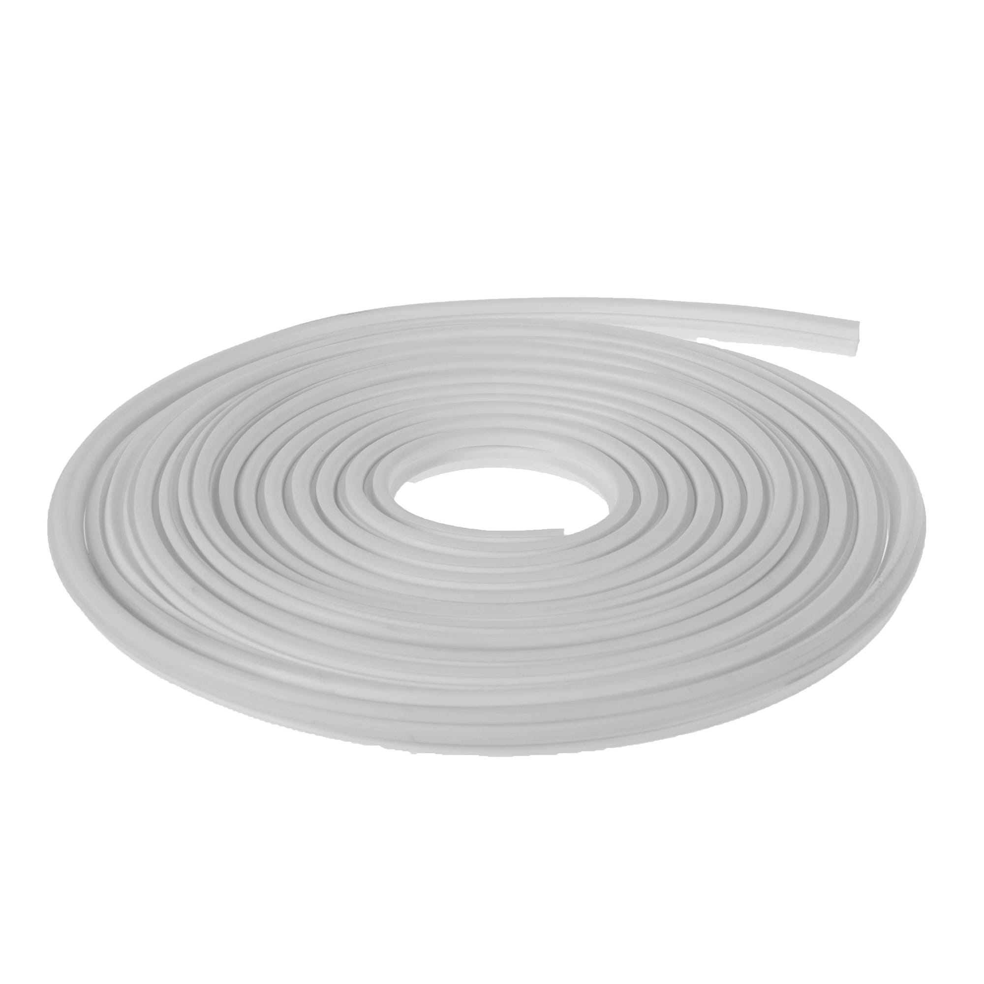 14853371 Уплотнитель для пластиковых окон 5.5 м, цвет белый Santreyd STLM-0005150 - Вид №1