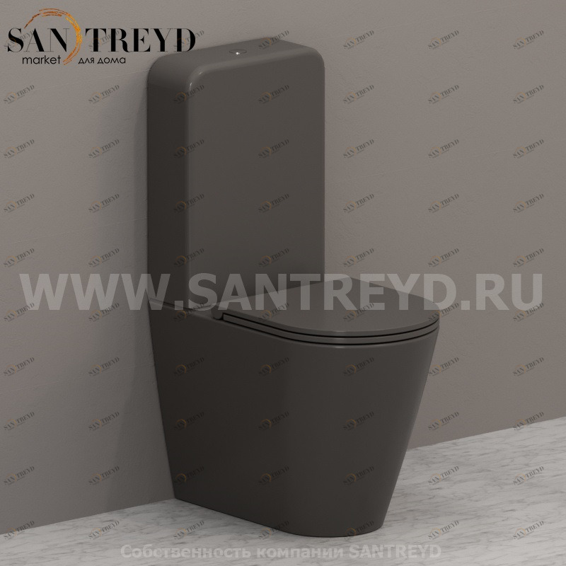 FO003ATFO008ATBA016 Компакт унитаз с бачком Белый Ceramica Globo FORTY3 Италия