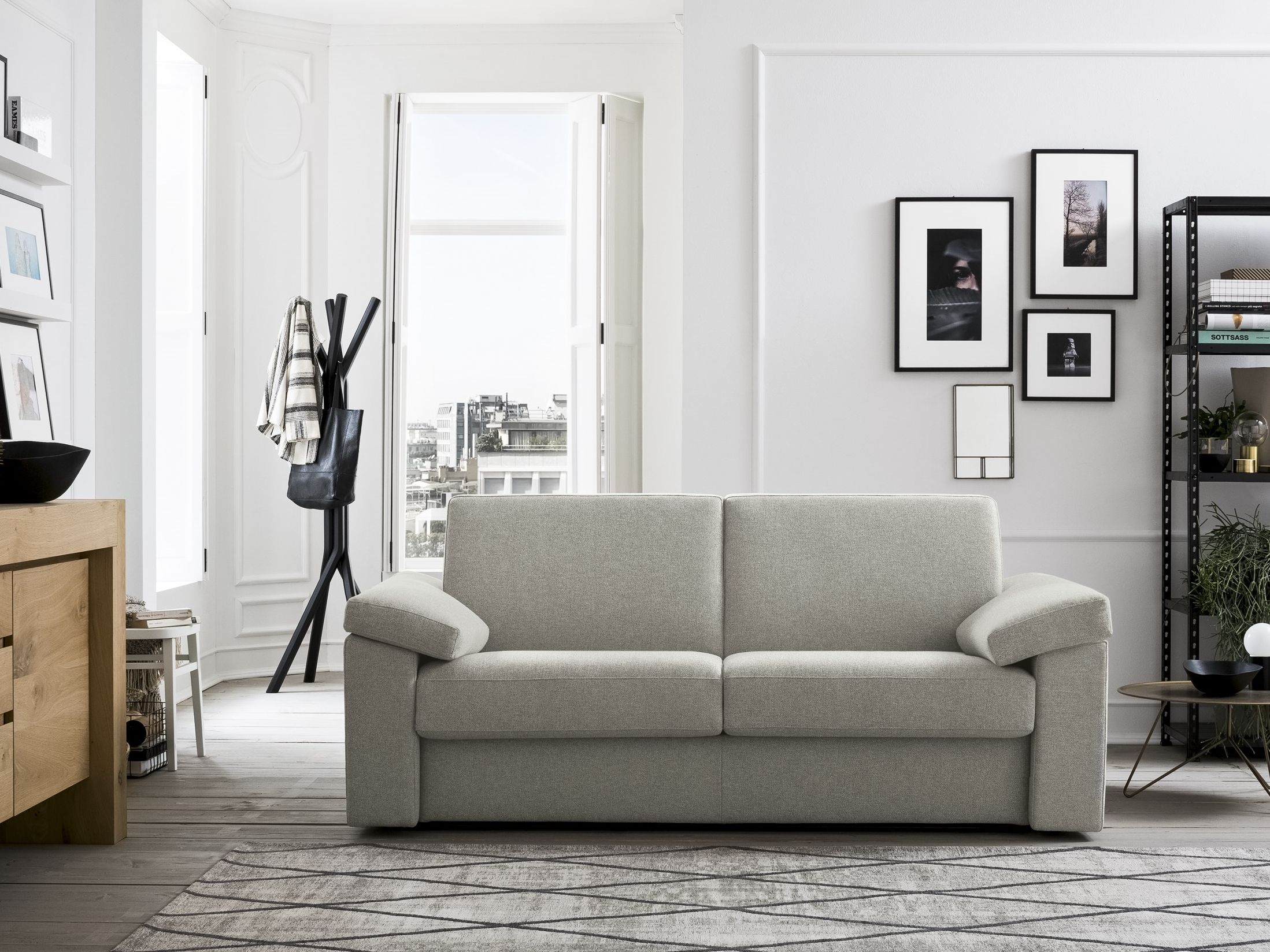 Двуспальный диван-кровать из ткани Felis Day &amp ARCH-00076197