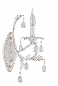 Бра настенное белое с золотым Dezi FR3040-WL-01-WG FREYA FLORISTIC 00-3957492 Белый