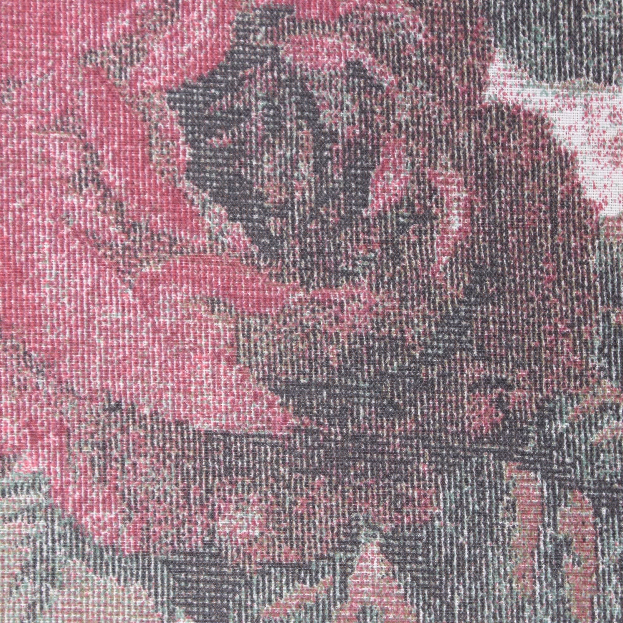 81956502 Кресло-шезлонг Турин 108x65x111 см металл розовый/ зеленый с принтом Santreyd  - Вид №7