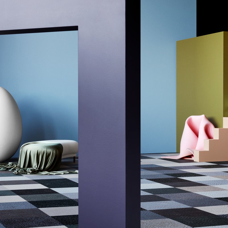 Bolon Diversity  Напольное покрытие виниловый пол Buzz Pebble  - Вид №2