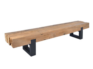 Низкий прямоугольный стол из тикового дерева