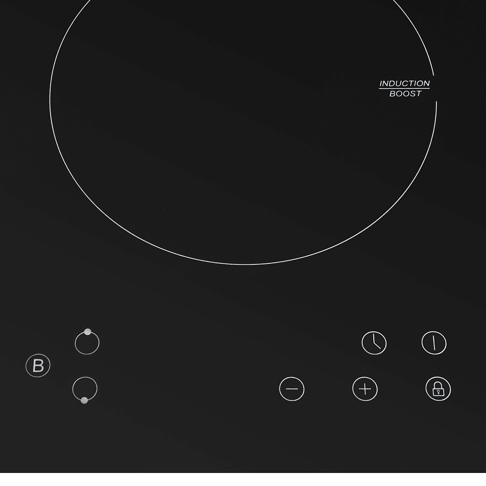 EVI.292-BK Электрическая индукционная панель / домино, • тип: электрическая 30 см • тип установки: независимая • управление: фронтальное, сенсорное • нагревательный элемент: индукция, 2шт • мощность конфорок, вт: 1 2 0 0 /1 5 0 0 (бустер), 1 5 0 0 /2 0 0 Santreyd  - Вид №4