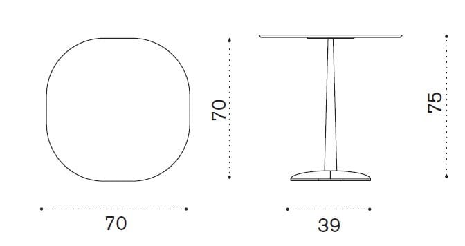 Керамический каменный стол Ethimo Enjoy ARCH-00130777 - Вид №10