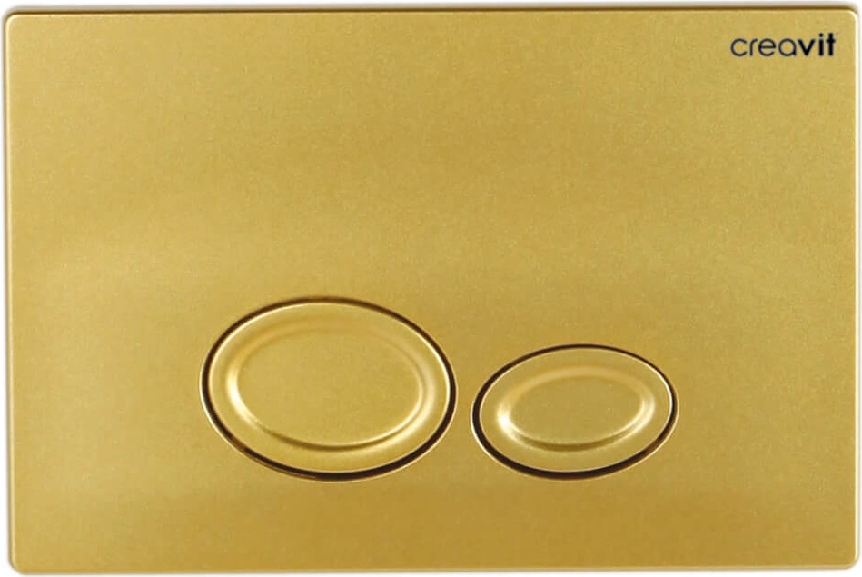 GP2006.00 Кнопка для инсталляции DROP золото Creavit Drop - Вид №1