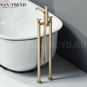 Agape MEMORY Напольный смеситель для ванны бронзовый матовый AMEM325NR