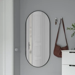 Зеркало декоративное KREAFORTA Oblong прямоугольное 60x120 см металл цвет черный 89451067 STLM-2044590