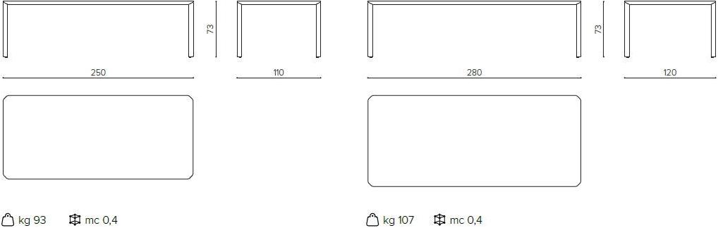 True Design Прямоугольный деревянный стол Ermete sun-id-1344923 - Вид №6
