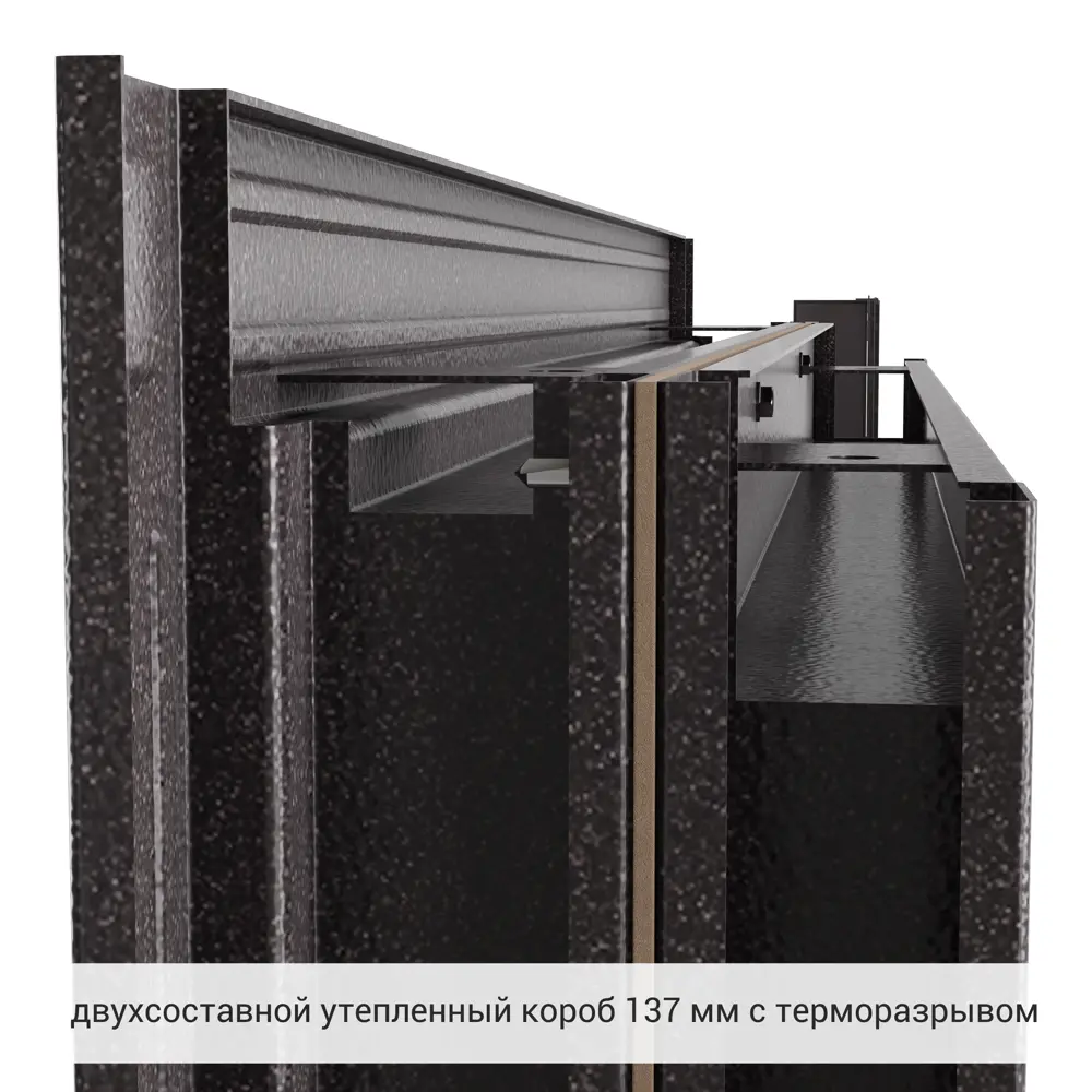 Дверь входная металлическая Термо 88x205 см правая цвет ринго белый 83404204 STLM-2132903 TOREX  - Вид №9