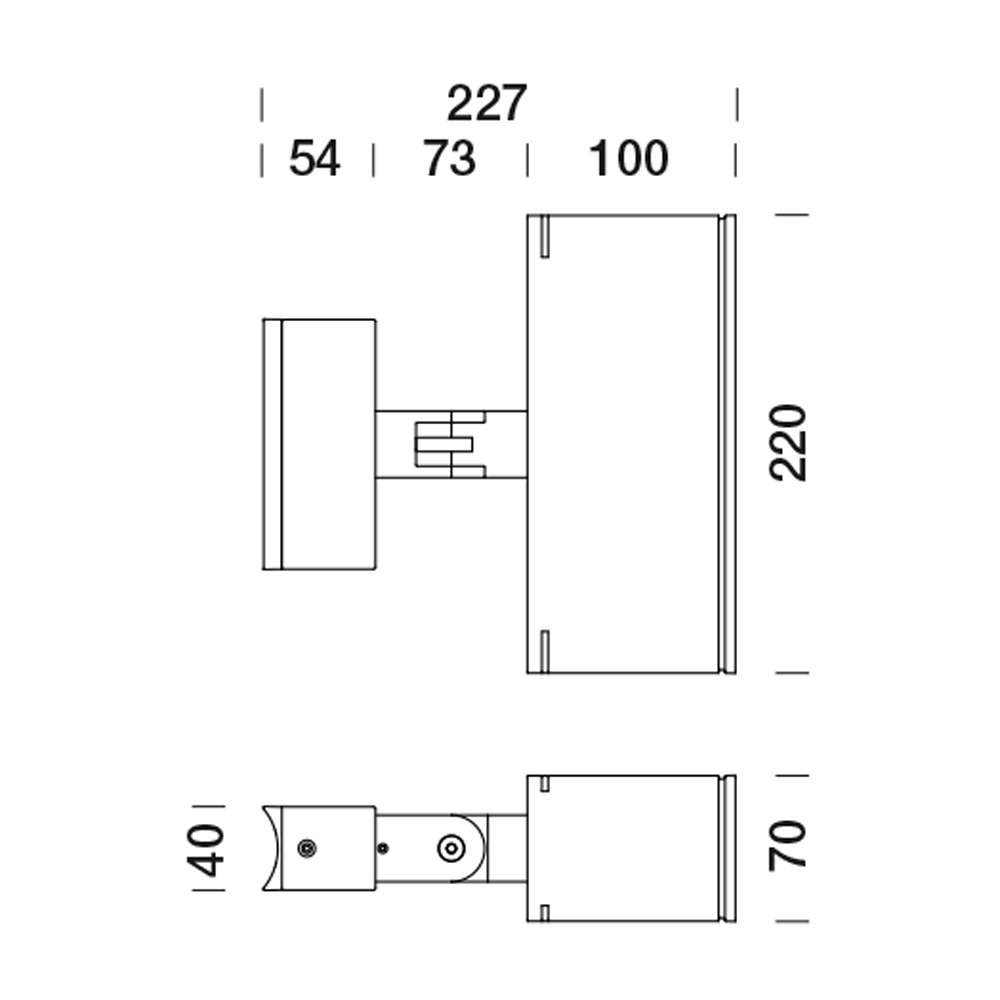 8720613 Уличное освещение  Platek TARGET LARGE Su palo  TARGET LARGE On pole - 16 LED 3000K 24°  - Вид №2