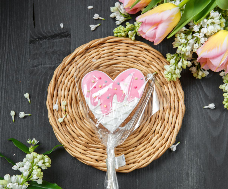 9661 Пряник LOVE праздничный Вкусляндия  - Вид №2