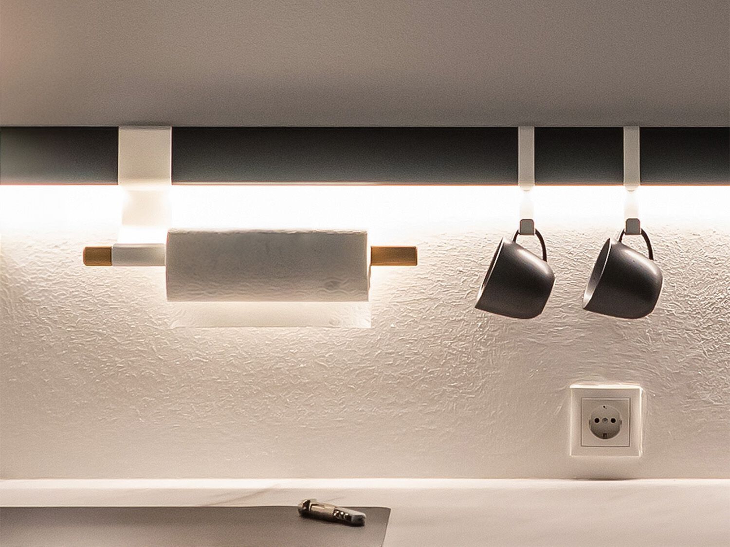 Держатель для туалетной бумаги из стали и дерева Variand Furniture I04 ARCH-00079797 - Вид №2