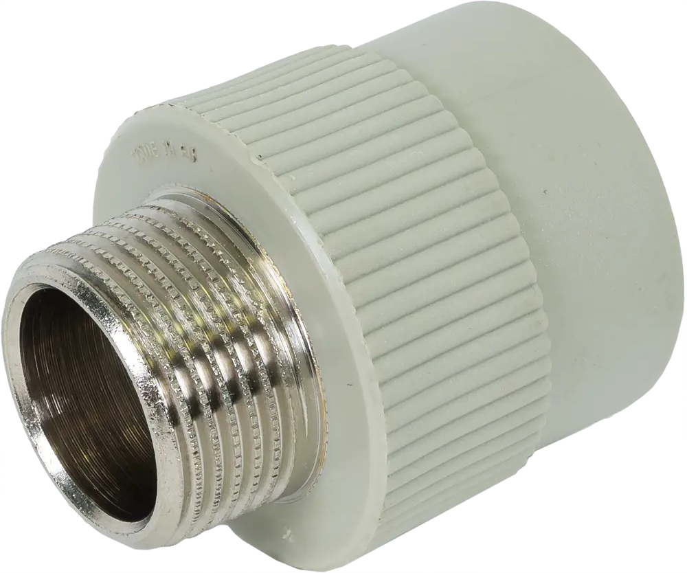 17973415 Муфта комбинированная FV-Plast 1"x32 мм НР полипропилен 215032 STLM-0009117