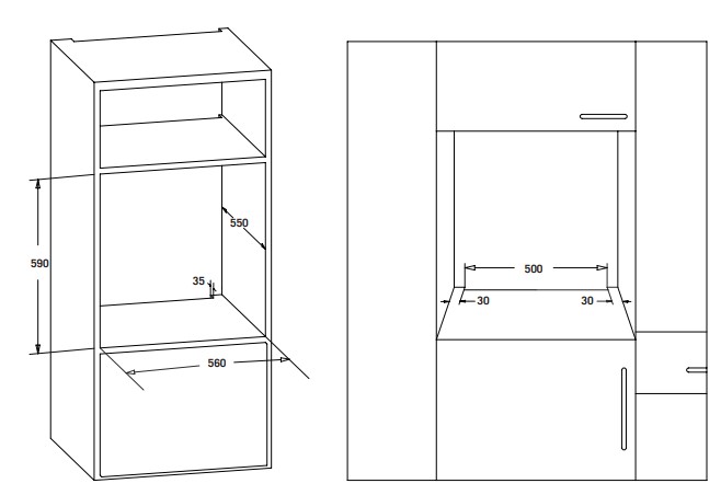 9125093 Электрический духовой шкаф Simfer B6EC69070 белый STDN-0030948 - Вид №7