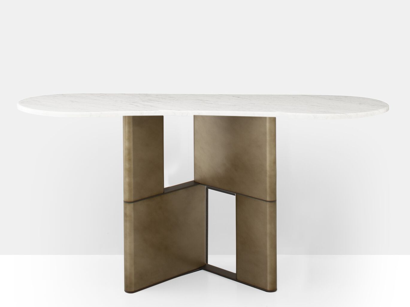 Мраморный консольный стол Morica Design TETRIS ARCH-00078124 - Вид №3