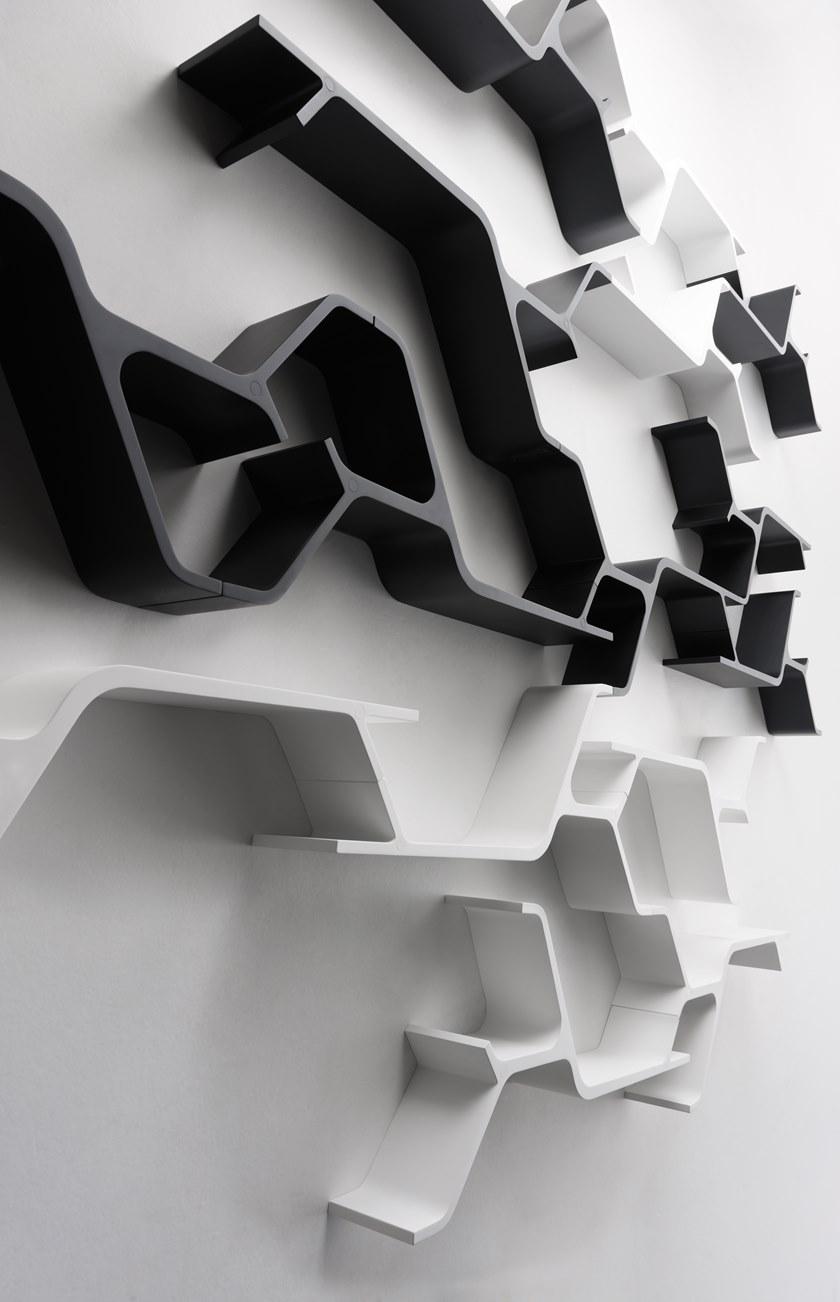 Casamania & Horm Модульный лакированный настенный стеллаж sun-id-1420828 - Вид №2