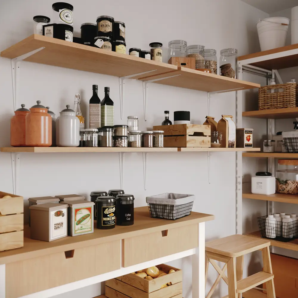 Утилитарный кронштейн Normo 25x30 см нагрузка до 20 кг цвет белый Santreyd STLM-2074234 - Вид №6