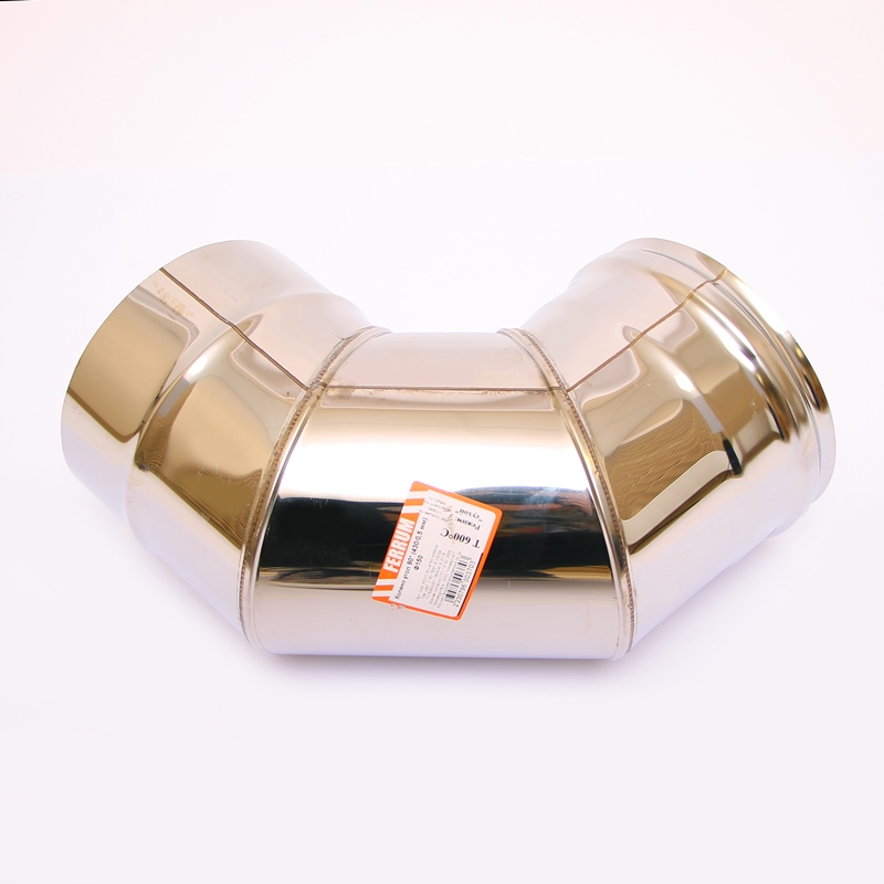 Колено угол 90" Ferrum Ф150 (430/0,5мм) FM081501F - Вид №2