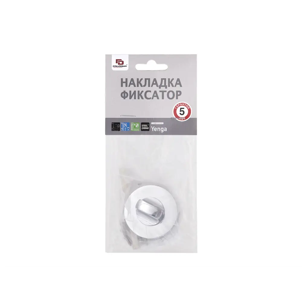 Накладка фиксатор Palladium Y BK цвет хром 85082180 STLM-2116114  - Вид №3