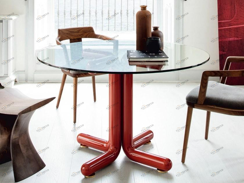 Porada Круглый хрустальный стол Eighteen sun-id-1431621