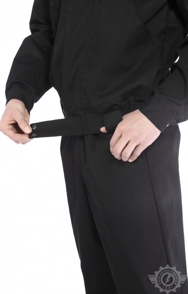 61520 Костюм "Страйк" летний черный  Одежда для охранных структур  размер 56-58/182-188 Спецодежда  - Вид №11