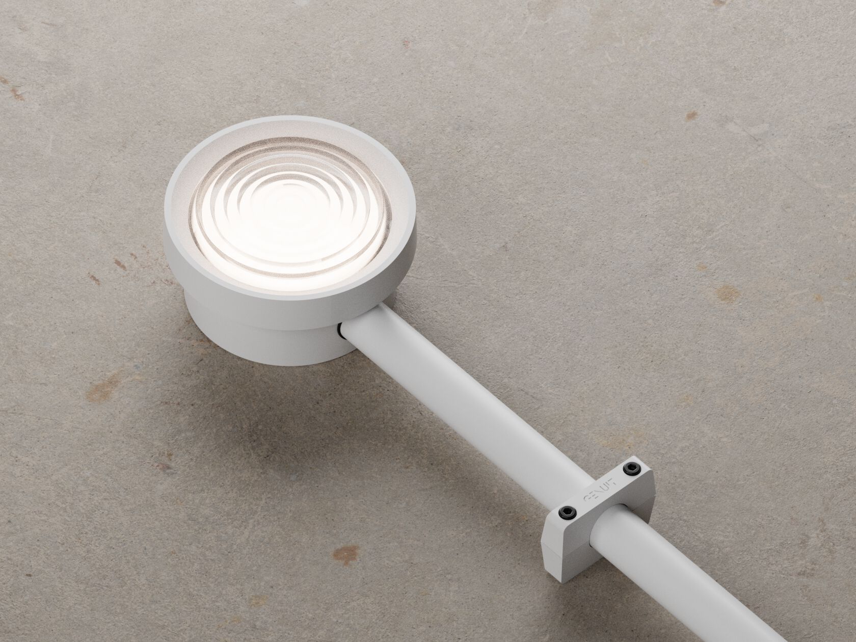 Алюминиевый настенный светильник с порошковым покрытием Genuit цвет ARCH-00098621 - Вид №1