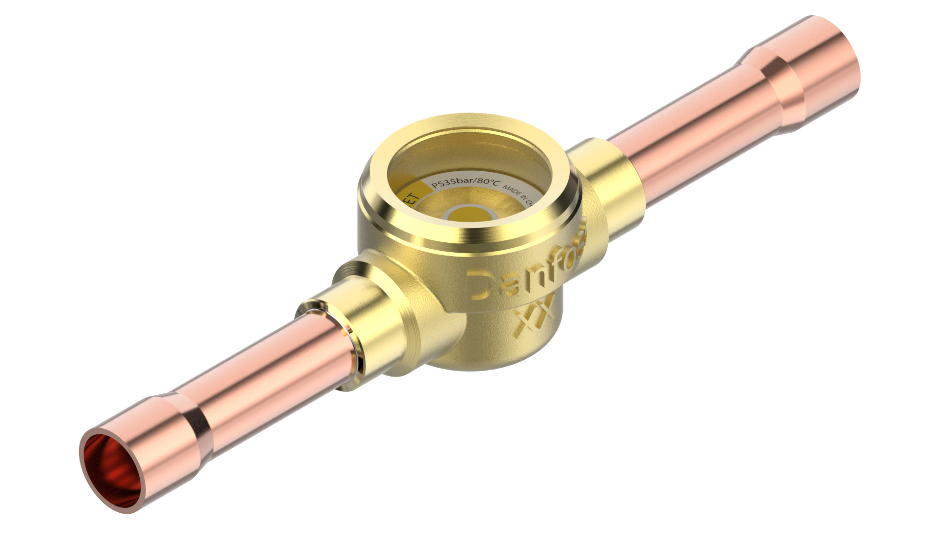 Danfoss SGN — Смотровые стекла с индикатором влажности SGN 10 Смотровое стекло 014-0202  - Вид №13