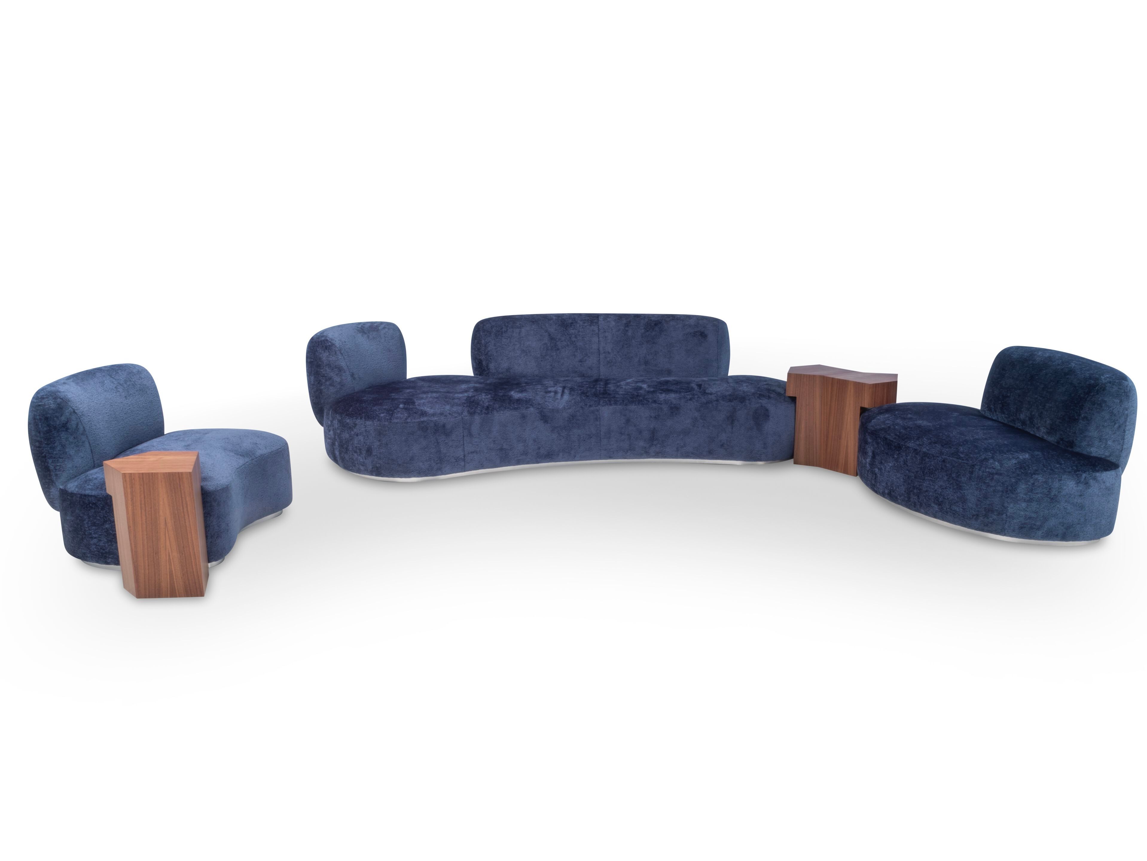 Модульный тканевый диван Calia Italia Superior ARCH-00127516