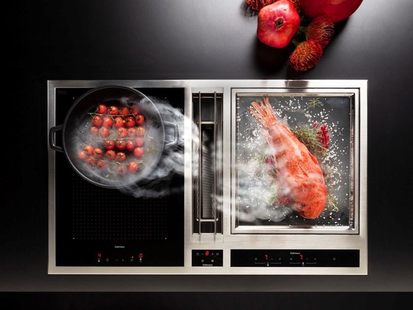 Falmec Индукционная варочная панель из нержавеющей стали с полуприкрытой крышкой Sistemi di cottura sun-id-1452588 - Вид №2