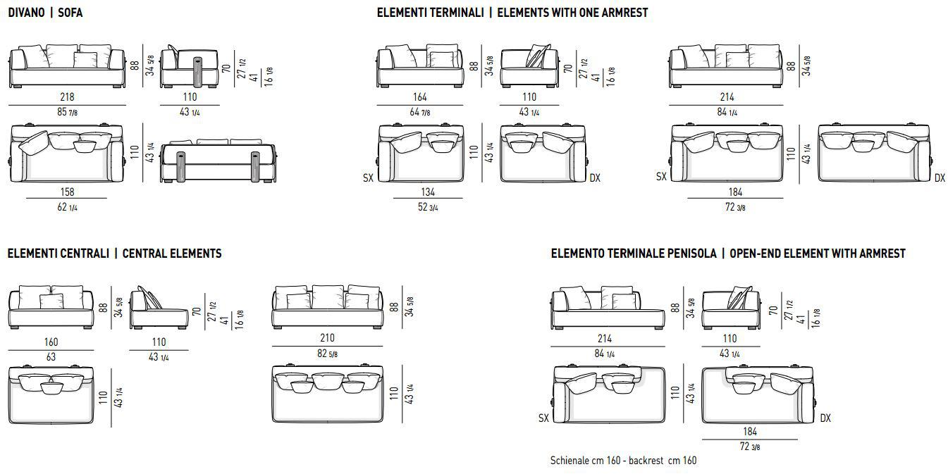 Minotti Открытый диван Florida sun-id-1440138 - Вид №6