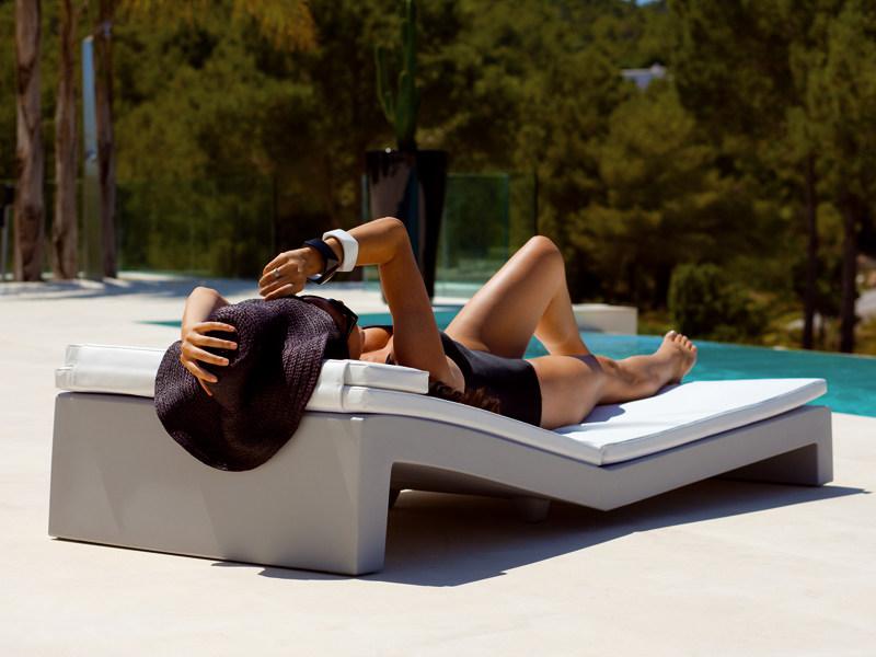 VONDOM Садовый шезлонг из смолы Jut sun-id-1473098 - Вид №4