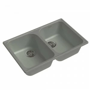 RQ610 бетон Мойка кухонная прямоугольная Raiber