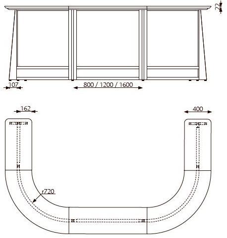 Glimakra of Sweden Ресепшн для офиса из дерева Europo sun-id-1458289 - Вид №3