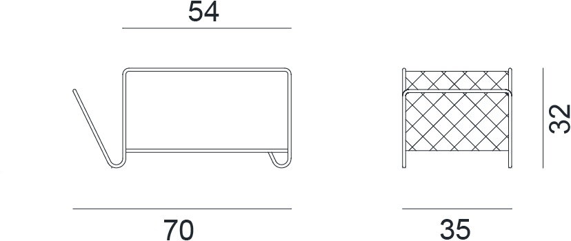 Gervasoni Журнальный столик / журнальная стойка Cross sun-id-1368556 - Вид №5