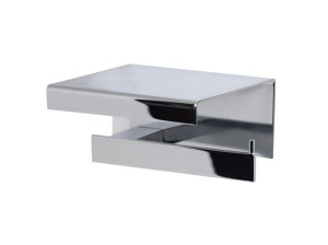 Латунный держатель рулона с полкой