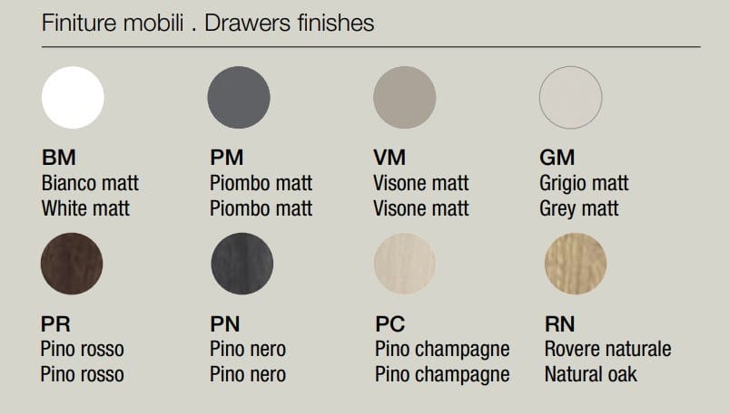 Напольная раковина из нержавеющей стали и дерева с ящиками Axa вещь ARCH-00144484 - Вид №13