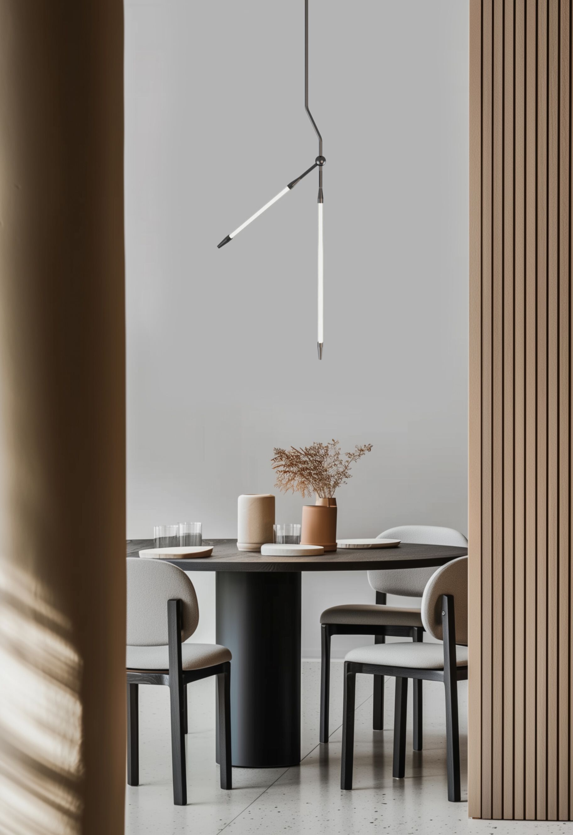 Стальной светодиодный подвесной светильник с диммером Intueri Light Javelin ARCH-00047050 - Вид №5