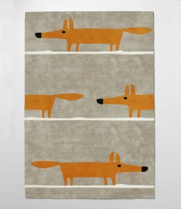Ковер детский Fox bege 140х200 бежевый RUGBERRY FOX 326079 Бежевый