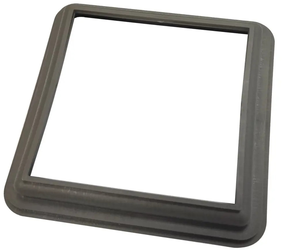 91680640 Крышка столба нижняя ПВХ для ограждений Faynag Графит 140x140мм STLM-1015155