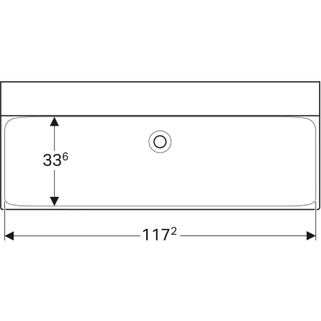 500.532.01.1 Раковина Geberit Xeno² Geberit  - Вид №20