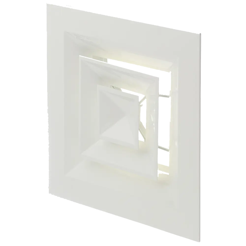 Диффузор вентиляционный Ore ДП4 300x300 мм пластик цвет белый STLM-2107032